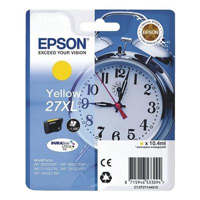 Epson Tintenpatrone »T2714« Nr. 27XL gelb