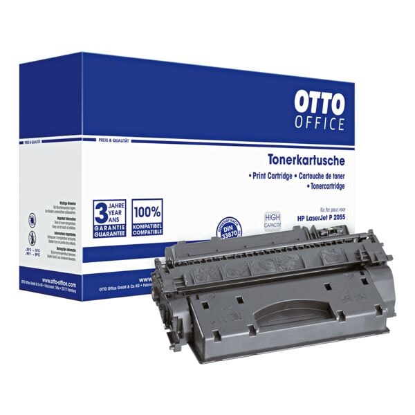 OTTO Office Druckkassette ersetzt HP »CE505X« Nr. 05X schwarz Image