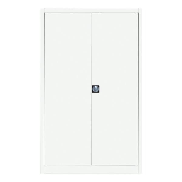 mauser Stahlschrank mit Flügeltüren 50 cm tief 5 OH breit weiß, 120x195x50 cm Image