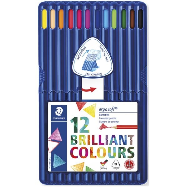 Staedtler 12er-Etui Buntstifte »ergosoft« braun Image