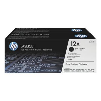 HP Doppelpack Druckkassetten »HP Q2612AD« 12A schwarz