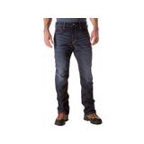 5.11 Men's Defender-Flex Straight Leg Tactical Jeans Cotton/Polyester Denim Blend, Dark Wash Indigo SKU - 210916