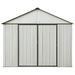 Arrow EZEE 10 ft. W x 8 ft. D Metal Storage Shed | 98 H x 117.75 W x 98 D in | Wayfair EZ10872HVCRCC