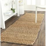 White 27 x 0.5 in Area Rug - Highland Dunes Calidia Hand-Loomed Jute/Sisal Gold Area Rug Jute & Sisal | 27 W x 0.5 D in | Wayfair HLDS3909 40775959