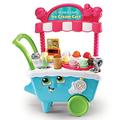 VTech LeapFrog 600703 Scoop & Learn Pretend Toddler Toy for Role Play Food and Magic Ice Cream Scooper Scoop/Learn Cart Set, Various,Blue,21.7 x 51.6 x 63.2 cm