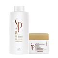 Wella SP System Professional Luxe Oil Duo Keratin Protect Shampoo 1000ml + Keratin Restore Mask 400Â