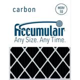 Accumulair Carbon 17.5x23.5x1 MERV 10 Odor Eliminating Air Filter (4 Pack)