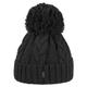 Giant Bobble Hat McBURN pompom hats winter beanie (One Size - black)