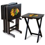 Imperial Chicago Blackhawks TV Tray Set