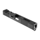 Brownells Rmr Cut Slide For Glock 17 Gen 3 - Rmr Slide +window For Gen3 Glock 17 Stainless Nitride