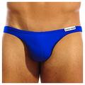 Modus Vivendi Men's Super Low Cut Swim Brief (Blue/M)