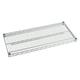 24 Deep x 24 Wide Individual Stainless Wire Shelf