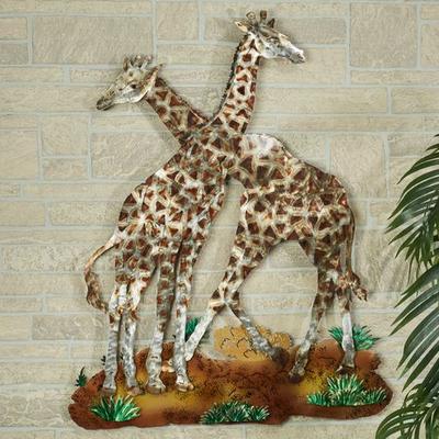 Sahara Pride Giraffe Wall Sculpture