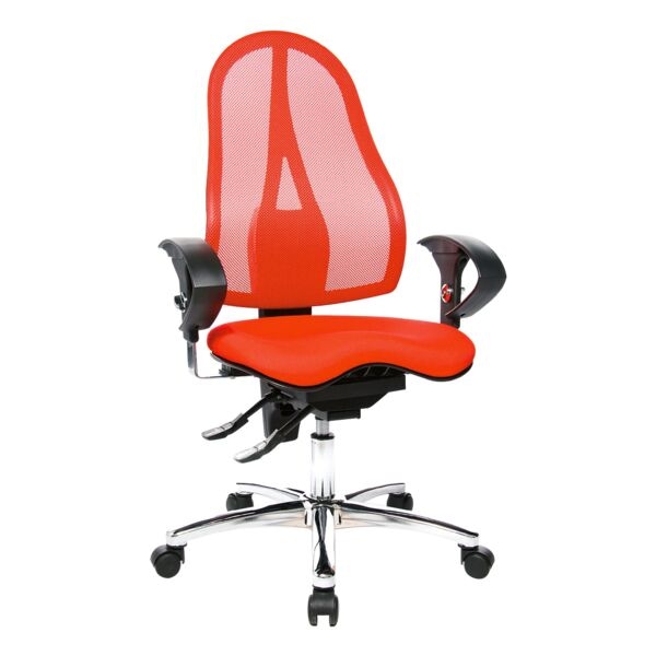 Topstar Bürostuhl »Sitness 15« mit Armlehnen rot