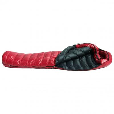 Western Mountaineering - Apache MF - Daunenschlafsack Gr 200 cm Zip: Left Cranberry /Schwarz