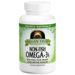 Vegan True Non-Fish Omega-3s, Vegetarian Alternatives to Fish Oil, 30 Softgels, Source Naturals