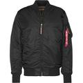 ALPHA INDUSTRIES Men's 168100-3-xl Bomber Jacket, Black (Black 3), X-Large