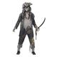 X Large Mens Grey Ghost Ship Pirate Ghoul Costume Halloween Fancy Dress