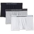 Emporio Armani 3er Pack Herren Boxer Shorts Mens Knit Trunk S-XL - Farbauswahl, Schwarz, S