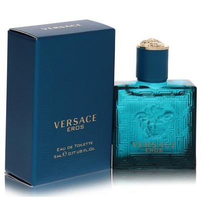 Versace Eros For Men By Versace Mini Edt 0.16 Oz