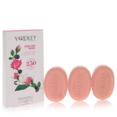 English Rose Yardley For Women By Yardley London 3 X 3.5 Oz Luxury Soap 3.5 Oz