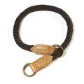 Da Vinci Lucrezia Seil Schlupfhalsband Hundehalsband Hunde Halsband, 55 cm, braun