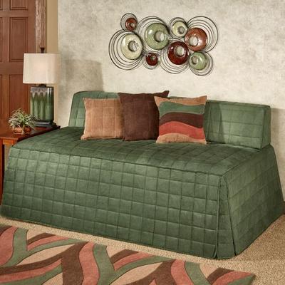 Camden Hollywood Daybed Cover Deep Sage, Extra Long Daybed, Deep Sage
