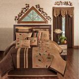 Leafbrook Comforter Set Multi Warm, King, Multi Warm