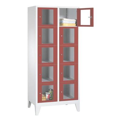 CP Fächerschrank »Classic A« rot, 81x185x50 cm
