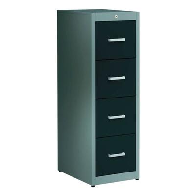 mauser Hängeregistraturschrank A4 quer einbahnig mit Dämpfung grau, 43.4x135x60 cm Image