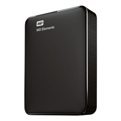 WD Tragbare Festplatte »Elements« schwarz, 8.2x2.1x11.1 cm