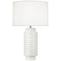 Robert Abbey Dolly 27 1/2" High Lily White Ceramic Table Lamp