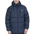 Trespass Clip, Navy, XXS, Warm Padded Waterproof Jacket with Removable Hood for Men, XX-Small / 2X-Small / 2XS, Blue