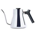 Fellow Stagg Stovetop Pour-Over Coffee and Tea Kettle - Gooseneck Teapot with Precision Pour Spout, Built-in Thermometer, Stainless Steel, 1 Litre