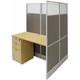 48"W x 49"D x 67"H Value Series Double Add-On Cubicle