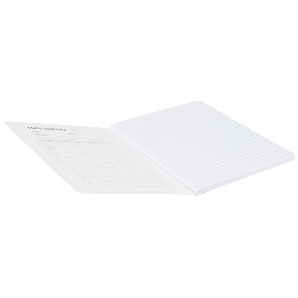 "TOPS 63794 7 1/2"" x 9 3/4"" Wide Ruled Composition Book with Assorted Color Cover - 12/Pack"