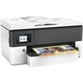 HP Officejet Pro 7720 All-in-One Printer - Color Inkjet (Copy, Scan, Print, A3, Automatic Document Feeder, Duplex, Wifi), Black, White