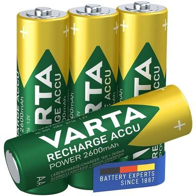 Varta Akkus »RECHARGE ACCU Power« Mignon / AA / HR6