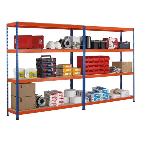 SCHULTE Lagertechnik Weitspannregal »Z1 198,1 cm Höhe« 245/77,3 cm, 245x198.1x77.3 cm Image