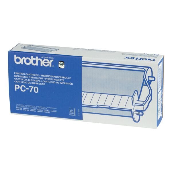 Brother Thermofolie und Kassette »PC-70« transparent Image