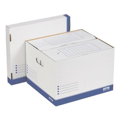 Archiv-Container - 15 Stück mehrfarbig, OTTO Office, 37.6x26.6x34.4 cm