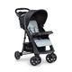 Hauck Shopper Neo 2 Pushchair, Caviar Stone - Lightweight Travel Stroller (only 7.9kg), Compact & One Hand Folding, with Raincover