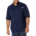 Columbia Men's Plus Tamiami II Long Sleeve Shirt, Collegiate Navy - X-Large