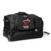 "MOJO Miami Heat Black 27'' 2-Wheel Drop Bottom Rolling Duffel Bag"