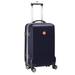 "MOJO Navy Atlanta Hawks 21"" 8-Wheel Hardcase Spinner Carry-On Luggage"