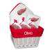 Newborn & Infant White Detroit Red Wings Personalized Medium Gift Basket