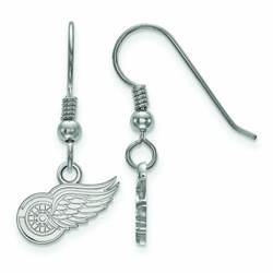 Women's Detroit Red Wings Sterling Silver XS Dangle Earrings