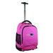 Pink New England Patriots 19'' Premium Wheeled Backpack