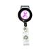 Breast Cancer Pink Ribbon Retractable Badge Card ID Holder