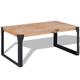 vidaXL Table basse Bois d'acacia massif 100 x 60 x 45 cm